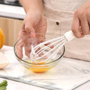 Ljojo Mini Silicone Kitchen Utensils Set - Non-Stick Spatula, Clip, Whisk, Brush