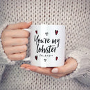 Ljojo Lobster Mug Set | Friends Gift | Novelty Ceramic Tea Coffee Cup