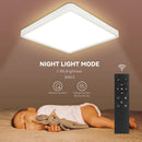 Dimmable LED Ceiling Lamp with Remote Control for Living Room by Ljojo