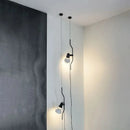 Ljojo Modern Adjustable LED Chandelier for Living Room, Bedroom, Hotel - Decorative Corner Lamp