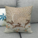 Easter Bunny Eggs Printed Pillow Covers 45x45cm - Ljojo Easter Decorations