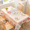 Ljojo Light Luxury Rectangular Tablecloth with Oil-Proof and Anti-Scalding Features
