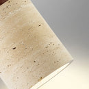 Travertine Pendant Lamp: Stone Chandelier by Ljojo - Hanging Light Fixture for Modern Interiors