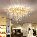 Gold Crystal Chandelier Modern Luxury for Dining Living Room - Ljojo