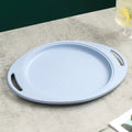 Ljojo Lilac Wheat Straw Dinner Plates Set - Eco Friendly Lightweight Tableware