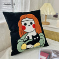 Embroidered Pearl Mona Lisa Pillowcases - Ljojo Brand