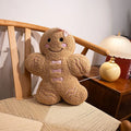 Gingerbread People Girls Pillow Set by Ljojo - Festive Bedroom and Sofa Decor
