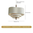 Japanese Wabi Sabi LED Ceiling Chandelier Pendant Light for Living Room by Ljojo