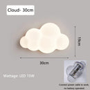 LED Cloud Star Wall Lamps Children's Room Decoration by Ljojo
