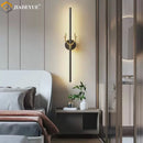LED Strip Wall Lamp Deer Horn Staircase Living Room Decor Ljojo