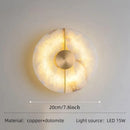 Ljojo Marble LED Wall Sconce for Modern Home Lighting