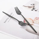 Ljojo Luxury Matte Stainless Steel Cutlery Set - 16 Piece Kitchen Tableware Silverware Set