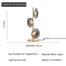 Ljojo Luxury Glass Floor Lamp for Elegant Living Space
