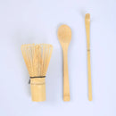 Ljojo Matcha Tea Set Bamboo Whisk Scoop Ceramics Bowl Handmade Ceremony Tool