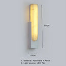 7W LED Marble Wall Lamp Nordic Modern Gold Sconces by Ljojo - Luxury Indoor Lighting for Bedroom