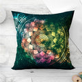Ljojo Mandala Sun Moon Pillowcase: Bohemian Sofa Cushion Cover