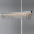 Ljojo Luxe Crystal Pendant Light - Stainless Steel Modern Art Lamp