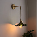 Ljojo LED Copper Wall Light for Bathroom Mirror Hallway Bedroom Glass Lamp
