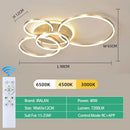 Ljojo Nordic Simple Acrylic LED Ceiling Light for Bedroom Living Room, Home Decoration Lighting Fixtures