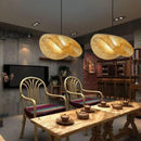 Southeast Asian Bamboo Chandelier Tea RoomHome Creative Living Room Bedroom Corridor Restaurant Chandelier Straw Hat Bamboo Lamp