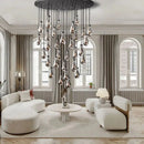 Ljojo Luxe Chandelier: Elegant High-Grade Lighting for Bedroom, Living Room, Restaurant, Bar
