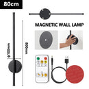 Ljojo LED Rechargeable Wall Light with Wireless Remote Control for Bedroom & Bathroom Lighting