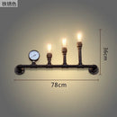 Ljojo Industrial Metal Wall Lamp: Postmodern Led Chandeliers for Living Room & Bedroom