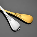 Ljojo Mini Gold Spoon Set for Coffee, Dessert, Tea - 6Pcs Stainless Steel Kitchen Accessories