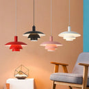 LED Pendant Light Creative Metal Umbrellas Modern Gradient Colourful UFO Adjustable Lighting Ljojo