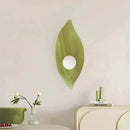 Ljojo Leaf Wall Lights Bedroom Sconce Lamp Modern Resin Corridor Bedside Aesthetic