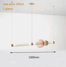 Nordic Design Glass Chandelier Pendant Lamp for Bedroom | Modern Home Decor Lighting by Ljojo