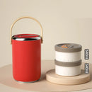 Ljojo Stainless Steel Thermal Bentos Lunch Box - Vacuum Insulated for Outdoor & Office