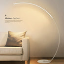 Ljojo Modern Minimalist Fishing Floor Lamps | Black/White Designer Lights for Home Room Decoration