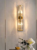 Ljojo Minimalist Crystal Wall Light for Living Room