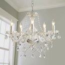 European Crystal Chandelier For White Living Room Bedroom Pendant Lights Lighting Ljojo