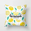 Lemon Pattern Summer Cushion Cover for Sofa Decor by Ljojo