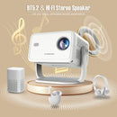 Ljojo™ Magcubic 4K Projector 650ANSI Auto Focus Android11 BT5.2 WIFI6 360° Home Cinema