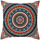 Ljojo Mandala Print Square Pillowcase - Home Decor Cushion Cover