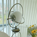 Italian Rotating Art Iron Chrome Desk Lamp for Bedroom Decor by Ljojo