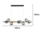 Ljojo LED Chandeliers for Modern Living Room Indoor Lighting