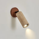 LED Stone Spotlight Wall Lamp Modern Travertine Bedside Reading Light by Ljojo