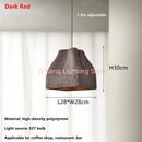 LED Restaurant Pendant Lamp Wabi-sabi Style Chandelier by Ljojo