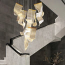 Ljojo Luxurious Modern LED Chandelier for Duplexes, Villas & Large Spaces