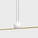Italian Minimalist Restaurant Chandelier Modern Light Fixture Ljojo for Island Bar Counter Exhibition Hall