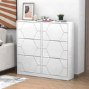 Ljojo™ Slim Shoe Storage Cabinet with 6 Flip Drawers, Adjustable Shelves, Modern Organizer