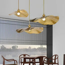 Ljojo Lotus Leaf Pendant Light: Zen Tea Room Decorative Lighting Fixtures