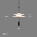 LED Ceiling Chandelier Lamp Modern Minimalist Design for Bedroom Dinning Lighting Ljojo