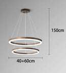 Ljojo Living Room Chandeliers: Modern LED Ceiling Hanging Lights for Indoor Lighting