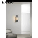 LED Wall Lamps Modern Acrylic Art Lights Warm White for Bedroom Living Room - SANDYHA Nordic by Ljojo