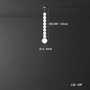 Cream Bubble LED Metal Glass Wall Lamp Nordic Stylish Bedroom Bar Light Ljojo